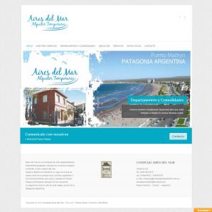 <p><a href='http://www.complejoairesdelmar.com.ar'>www.complejoairesdelmar.com.ar</a></p><p>- Diseño web RESPONSIVE, Implementación CMS: <strong>Wordpress</strong> / Web Hosting 