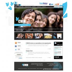 <p>Diseño web, Implementación CMS: Wordpress<p>