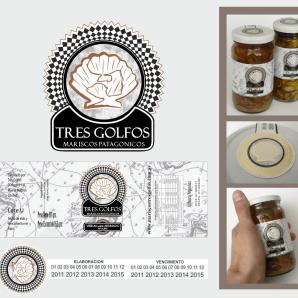 <p>Tres Golfos - Diseño de Marca de productos - logotipo y etiquetas<p>