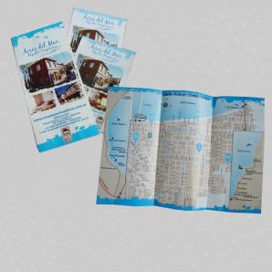 <p>Triptico y Flyer - Complejos Aires de Mar<p>